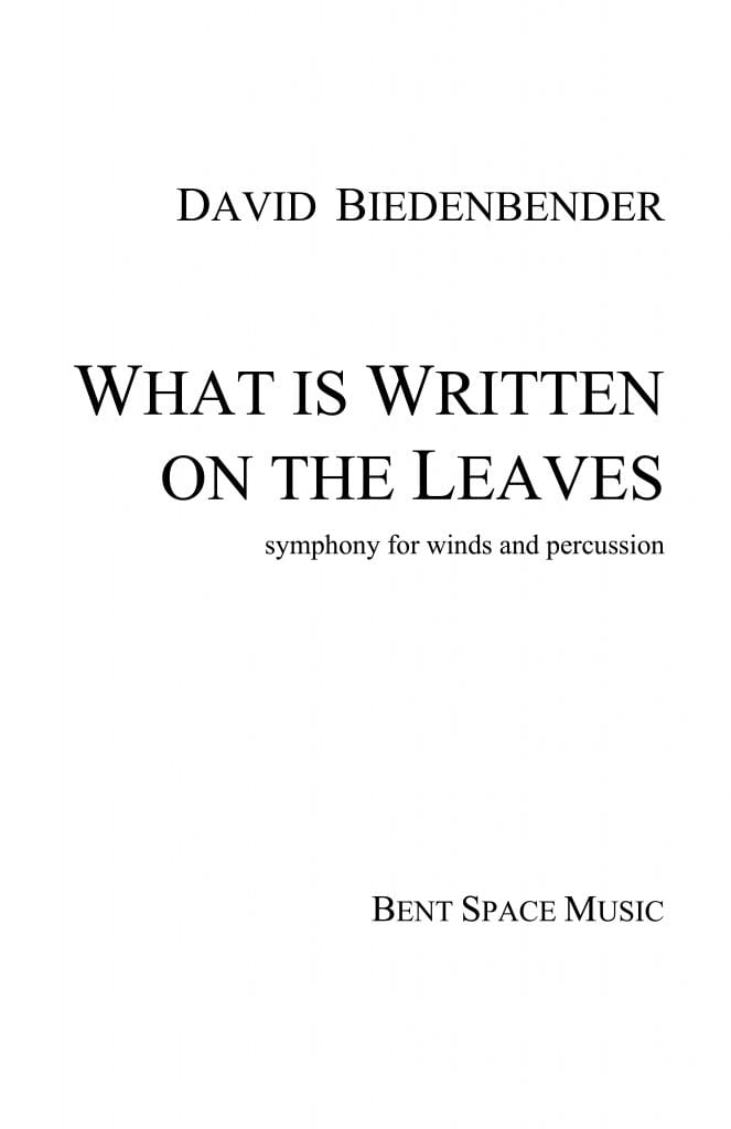 what-is-written-on-the-leaves-david-biedenbender